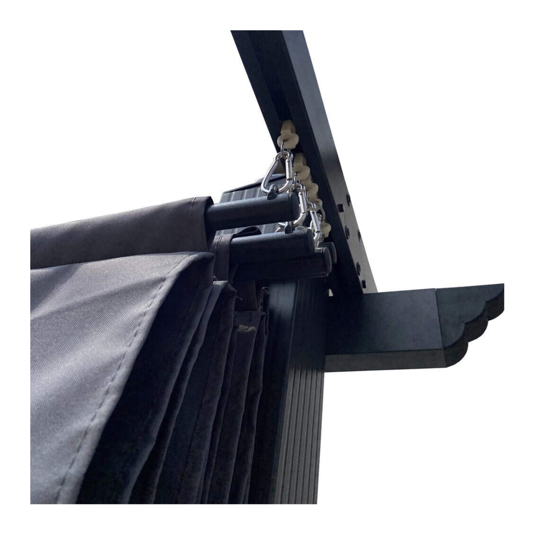 [10X13FT] Alora Premium Outdoor Patio Retractable Pergola With Canopy