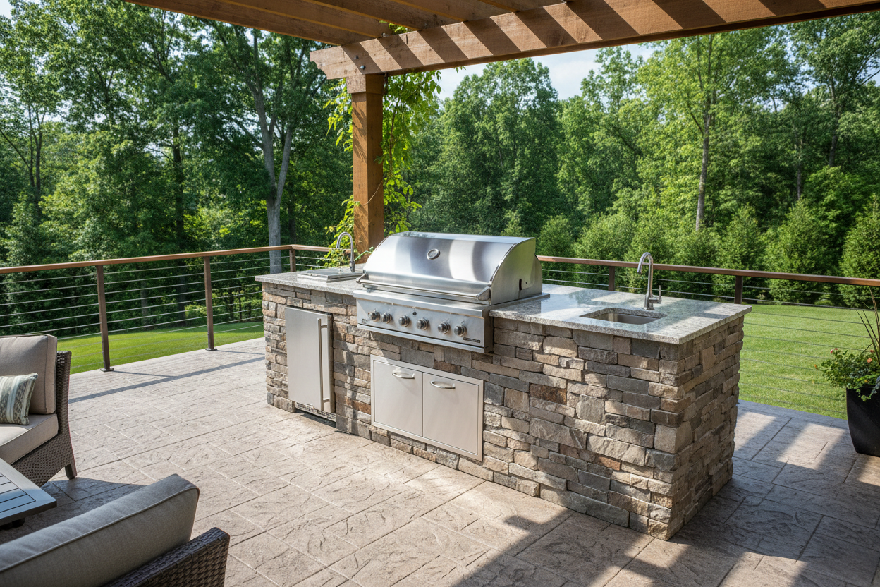 Slideshow Image 2 - Outdoor Entertaining Space